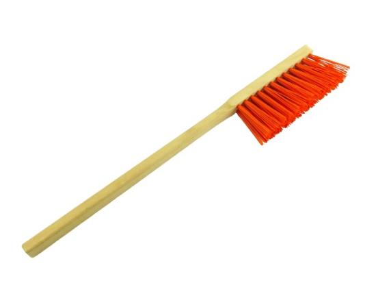 Stielbürsten für Schuhe orange, Reinigungsbürsten, Schuhreiniger